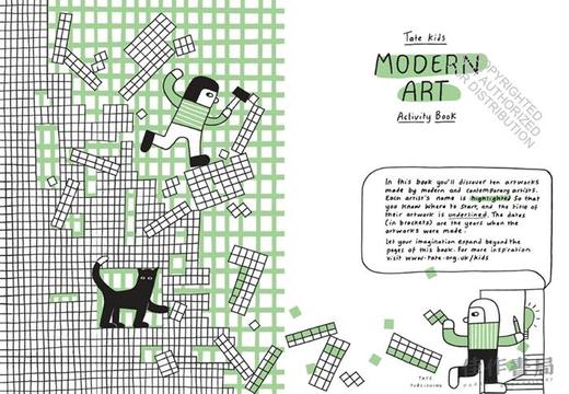 Modern Art Activity Book / 现代艺术活动书 商品图1