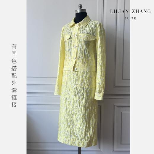 自然意境—轻奢织锦休闲时尚气质显瘦高腰时尚包半身臀裙 2203006 商品图4