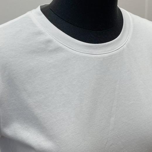 【阳光女生】夏季时尚白色休闲百搭圆领精简女装打底T恤  2202006 商品图2