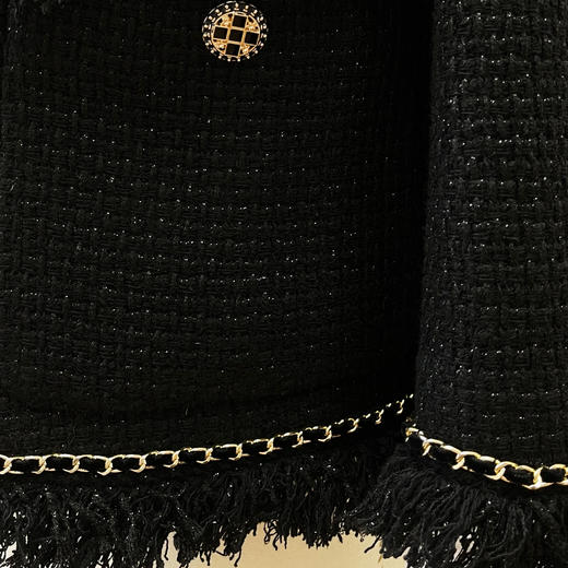 衣橱挚爱—轻奢流苏设计师高端小香风时尚外套双排扣女士2205001 商品图3