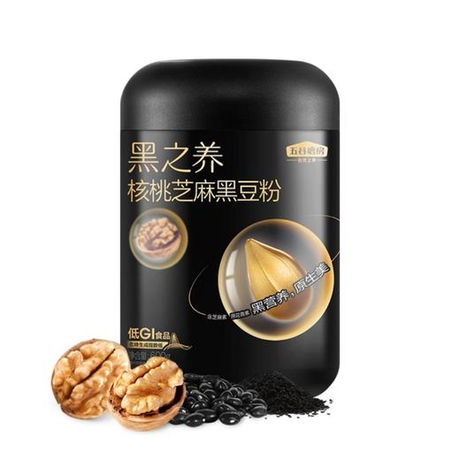 五谷磨房 核桃芝麻黑豆粉600g 商品图0