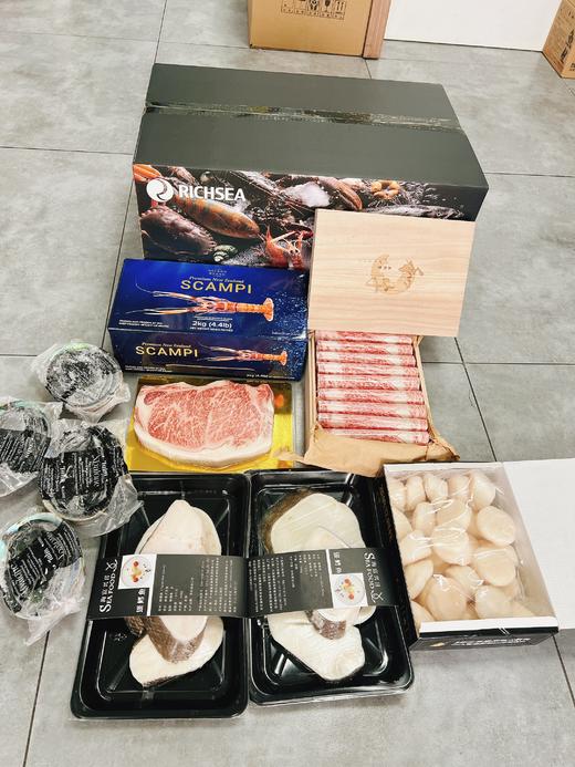 春季海鲜礼盒&提货卡顺丰快递包邮全国发货 商品图6