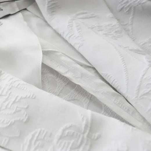 草木之夏-修身弹力小西装、春秋气质 时尚休闲白色西服   2005007 商品图2