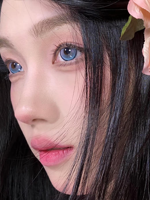 【大直径】4YOUTHCON-洋娃娃蓝-14.5mm【年抛 0-800度 无525/575】 商品图9