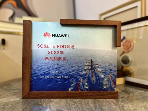 【logo定做FDD领域总裁团队奖】优秀员荣誉奖座 商品图1