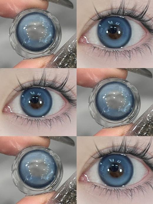 Mimipark 深海秘柚 月抛 两片 14.2mm 参考着色13.5mm 基弧8.6 含水42% 新锐国货 商品图1