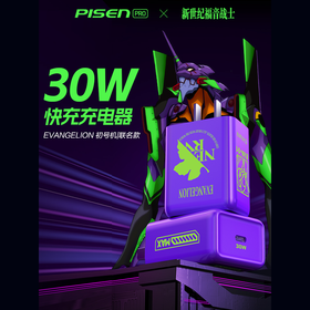 品胜  PISEN OUICK PD30W EVA 新世纪福音战士 单口快速 充电器