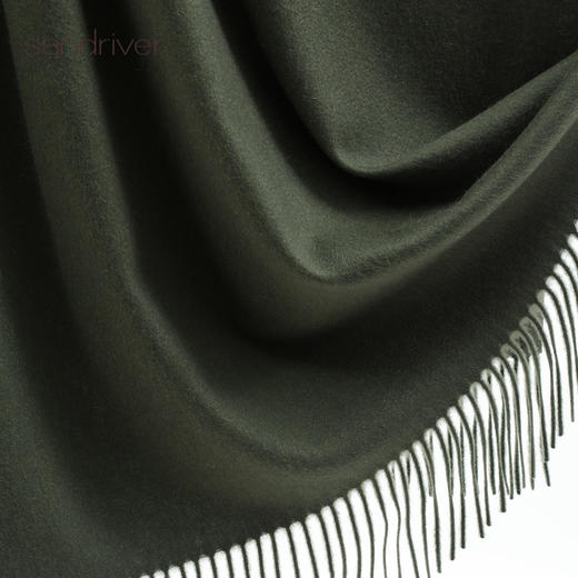 羊绒水波纹披毯SJF92P601C 商品图3