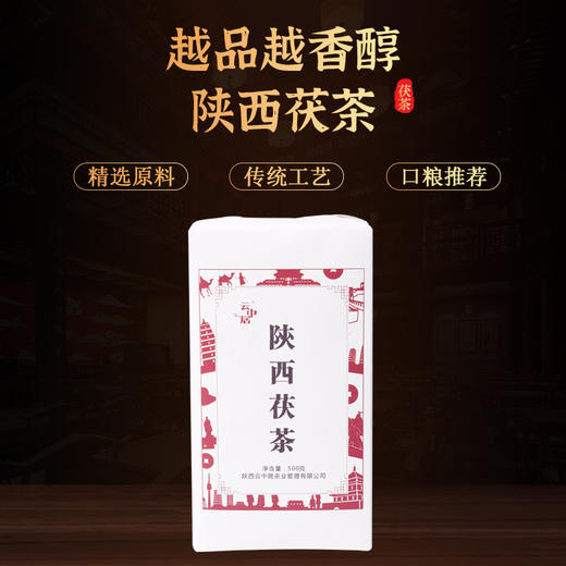 云中居御香系列陕西茯茶500g 商品图0