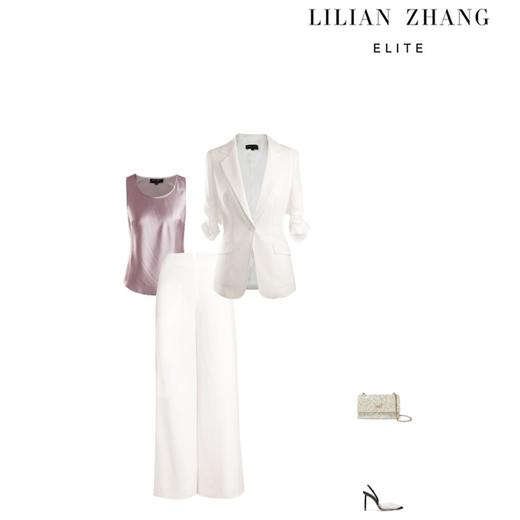 莫兰迪色系极简直筒裤、长裤垂感亲肤女士时尚显瘦气质   1904005 商品图3