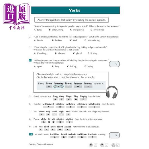 【中商原版】11+ GL English Stretch Practice Book & Assessment Tests Ages 10-11 (with Online Edition) 商品图2