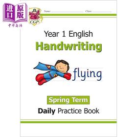 【中商原版】英国原版CGP教辅 新版KS1手写日常练习书 一年级春季学期 New KS1 Handwriting Daily Practice Book Year 1