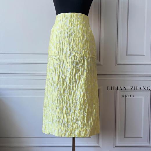 自然意境—轻奢织锦休闲时尚气质显瘦高腰时尚包半身臀裙 2203006 商品图2