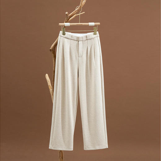 裁缝学苑AQ225宽松显瘦羊毛裤阔腿裤纸样女装直筒休闲裤子样板 商品图3