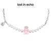 lost in echo2023秋冬新品设计师款Yetti小怪兽珍珠植绒项链气质 商品缩略图0