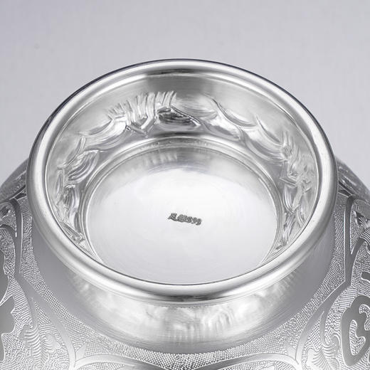 子佩集S999银【开枝散叶】碗摆件【FS008】2401 商品图8