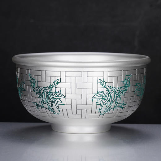 子佩集S999银【丰衣足食】碗摆件【BX046056722-2】2401 商品图1