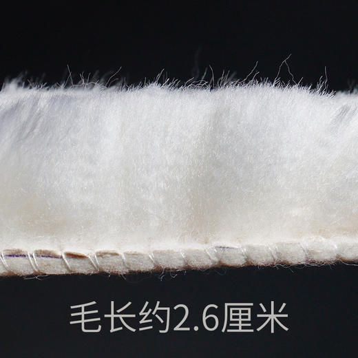 真羊毛鞋垫皮毛一体秋冬季保暖防寒加绒加厚男女雪地靴马丁靴鞋垫 商品图6