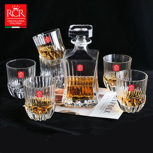 RCR 进口水晶玻璃杯威士忌酒杯古典家用水杯高档洋酒杯子酒具套装 商品图3