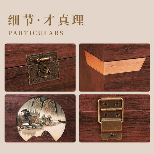 【茶叶礼盒】国风雅器 双罐金骏眉 250g/罐*2罐+木制礼盒+礼袋 陶瓷罐 送人送长辈好礼 一级金骏眉 商品图5