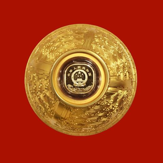 国泰民安·金饭碗 | 中工美文化权威监制，镀金材质，大国非遗打造 商品图5