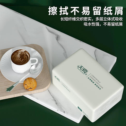 自营（泰利嘉）- 大尺寸20包家用整箱抽纸大规格加厚纸巾擦手卫生纸 商品图2