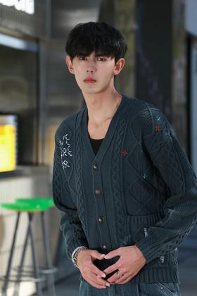 W33394716趣味刺绣针织开衫