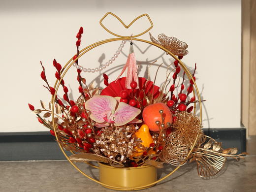 年宵花手提蓝 商品图0