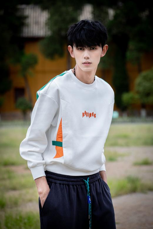 W332164170潮流色彩圆领卫衣 商品图0