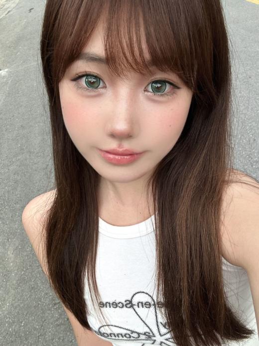 4youthcon 洋娃娃绿/蓝/灰 14.5mm 年抛 敏感眼不可 商品图7