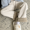 【骆柒柒 沐棉绒云感裤】🔘拒绝褪色，🌻不易起球，耐磨耐穿；🔘保暖3层复合面料，👍外层防风耐磨+内里抓绒亲肤；🔘束脚&阔腿，💖多色可选，不同的搭配风格 商品缩略图1