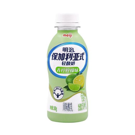 明治 保加利亚式轻酸奶（青柠）180g/瓶 商品图0