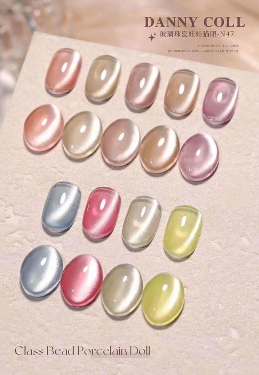 N47玻璃珠瓷娃娃猫眼 商品图1