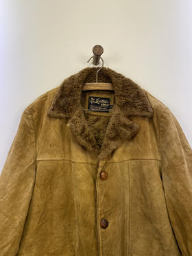 80年代 Vintage the Leather shop by Sears 皮衣 _LJK(XL)
