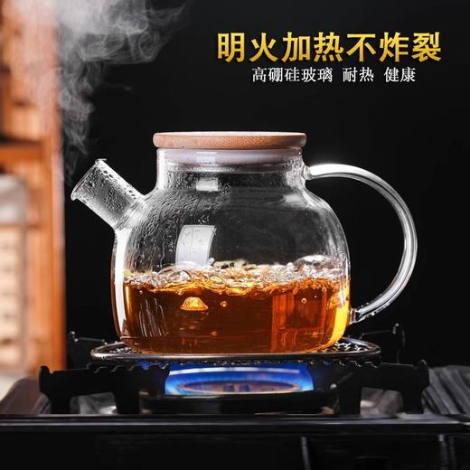 加厚玻璃水壶茶壶耐高温泡茶高硼硅防爆大容量 商品图1