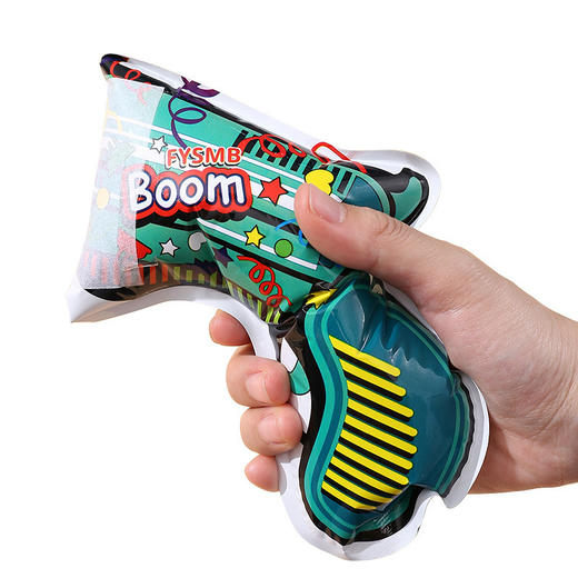 【自动充气，一触即发！】手持礼花抢充气节庆日氛围道具筒，儿童新玩意毕业典礼玩具，多色搭配 丰富多彩，和朋友boom一下吧！ 商品图4
