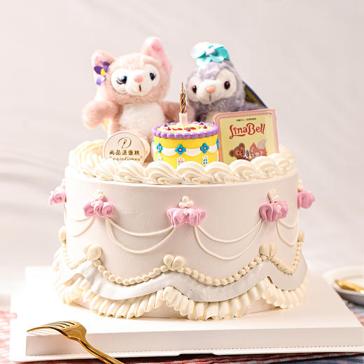 迪士尼的宠儿-星黛露&玲娜贝儿奶油鲜果蛋糕【惠州】 商品图2