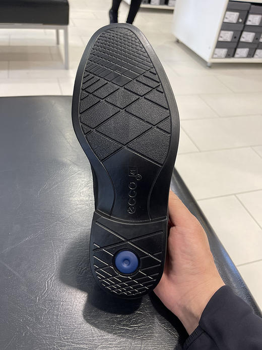 微瑕款 ECCO 男士低帮系带缓震复古商务休闲皮鞋 621634 商品图2