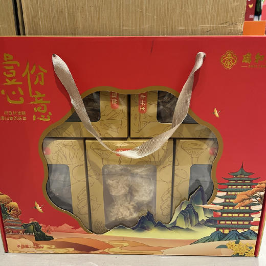 580g瑞和泰一份心意菌菇礼盒 鹿茸菌/未开伞茶树菇/椴木银耳 商品图0