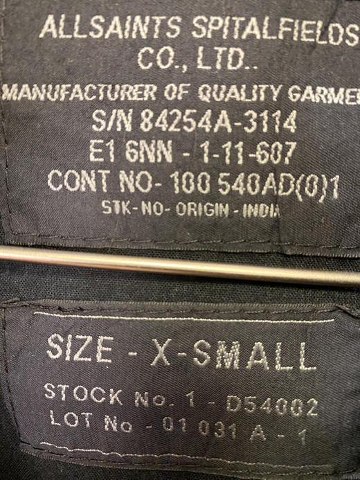 allsaints spitalfields 皮衣 _LJK(XS) 商品图2