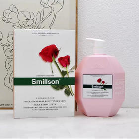 smillson丝密生草本玫瑰嫩肤丝滑沐浴露