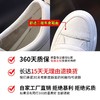 小白鞋女春季2024新款女士乐福厚底真皮女鞋魔术贴休闲平底单鞋女 商品缩略图2