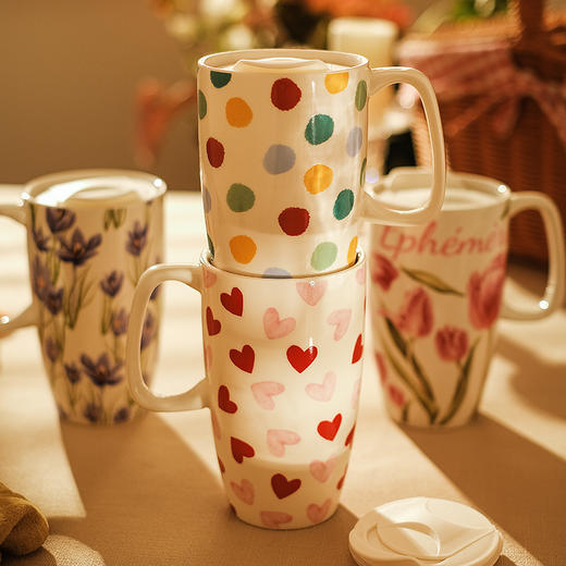 摩登主妇马克杯陶瓷水杯咖啡杯生日礼物女生杯子办公室早餐杯 商品图4