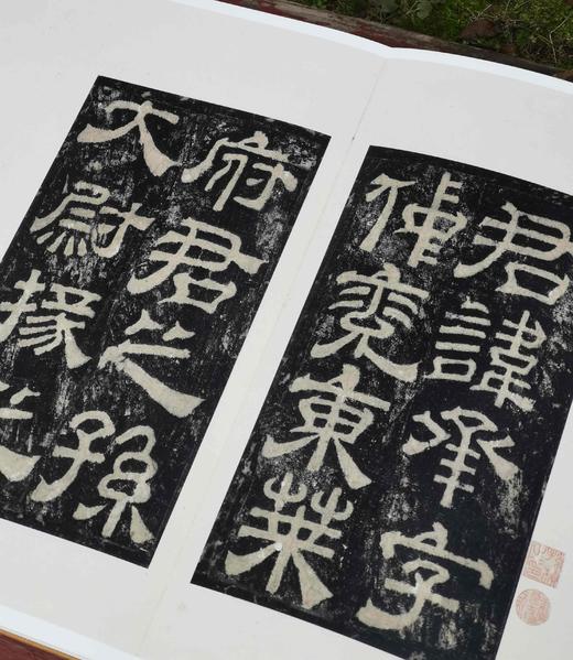 上海博物馆藏碑帖珍本丛刊（第三辑），一函5册+别册，8开，布面六合函套、布面册页装，上海博物馆编，上海书画出版社2021年一版一印，定价：1680，售价：873.6。 商品图9