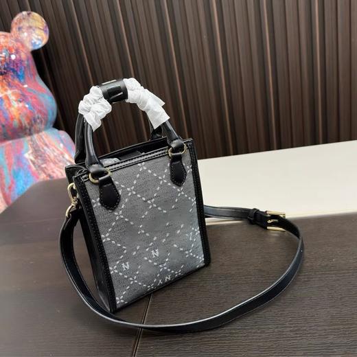 MLB老花拼色斜挎包潮流复古单肩包23秋冬新款 商品图5