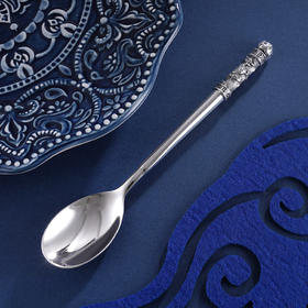 子佩集S999银【遇龙添祺】勺子摆件【JCGY002】2401