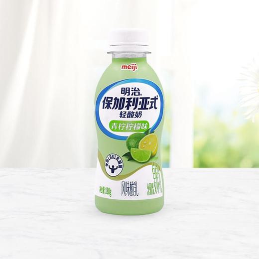 明治 保加利亚式轻酸奶（青柠）180g/瓶 商品图1