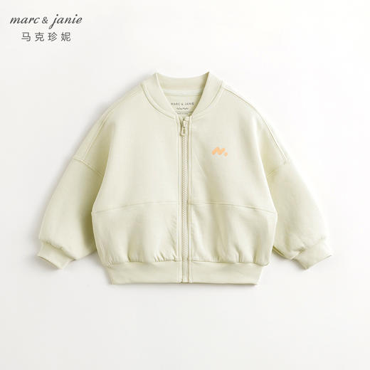 马克珍妮男女童百搭运动棒球服儿童休闲外套2024年春装新款240261 商品图1
