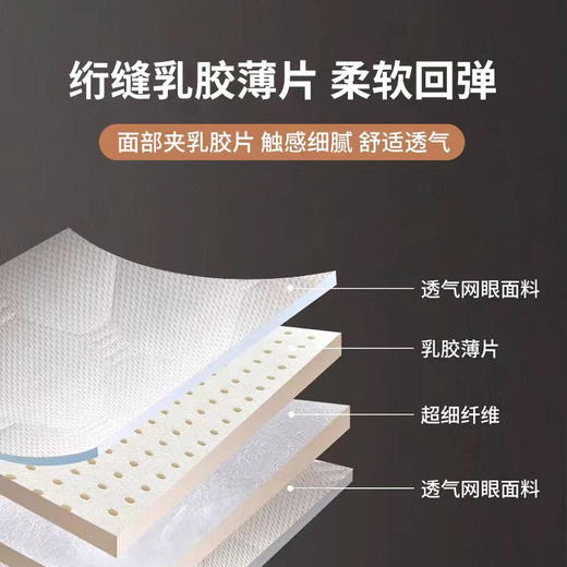 【品牌直发】加倍生活 反牵引乳胶护颈枕48*74cm 护颈椎助睡眠分区亲肤睡觉专用修复家用颈椎枕头 商品图2