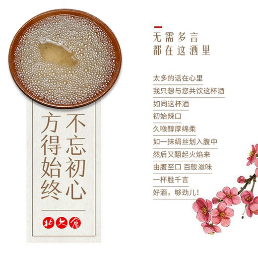 【浓香型】北大仓柔和八年白酒450ml 42度 商品图1